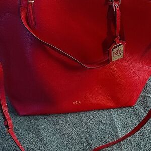 Ralph Lauren leather tote